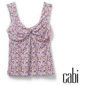 cabi NEW WITH TAGS #6314 Bustier Tank, Multi-colored, size MEDIUM, Spring 2023